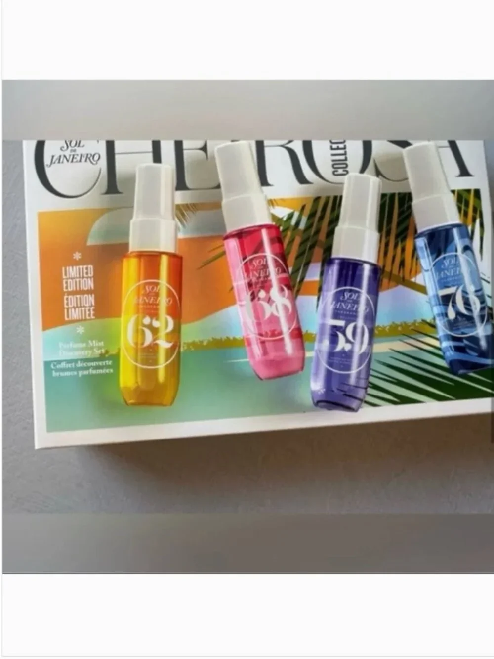 NWT Sol de Janeiro CHEIROSA Mist Discovery Set
